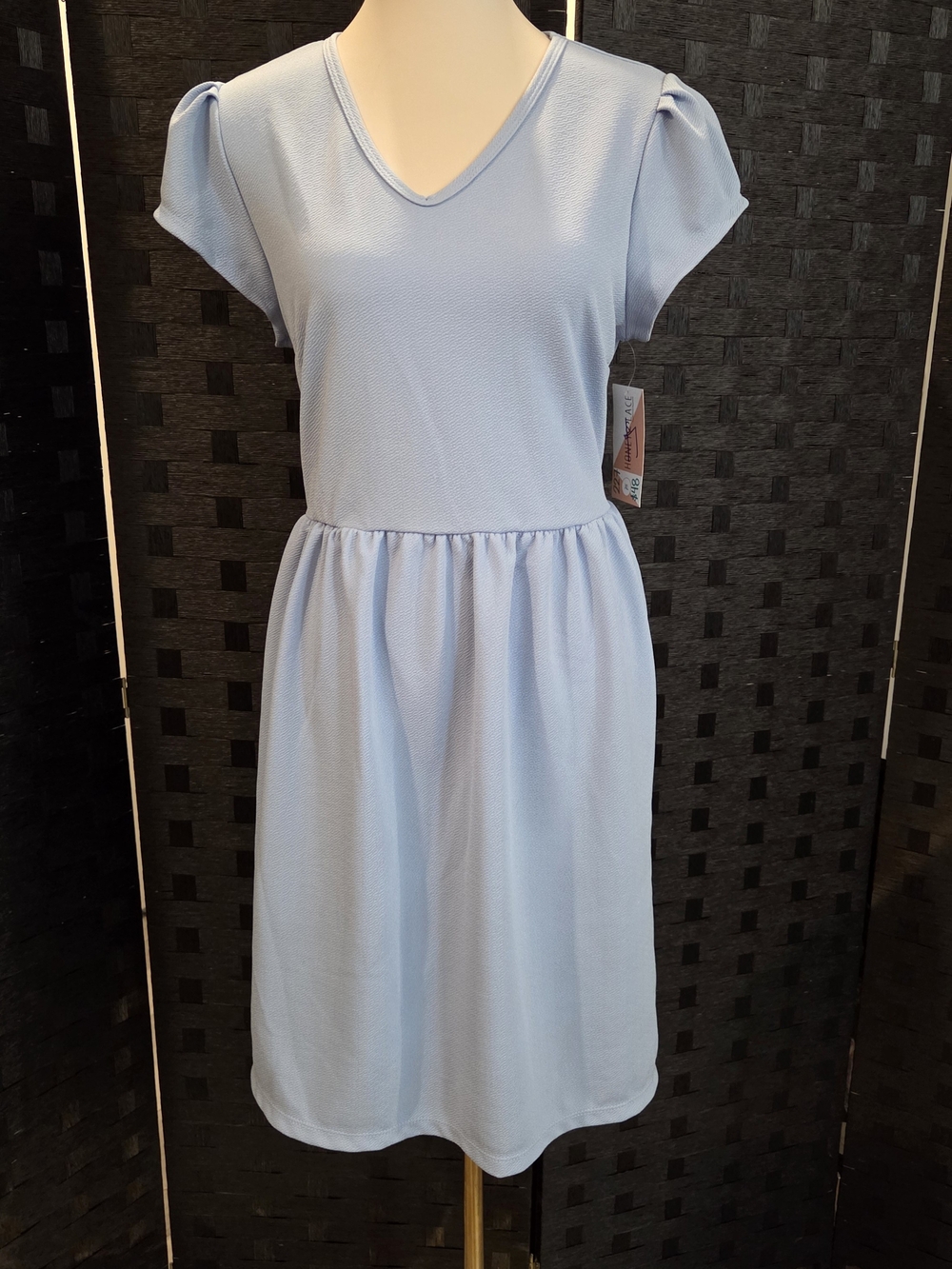 NWT Honey & Lace Blue Dress with Pockets Size XL